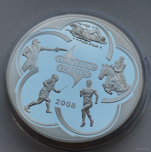 Казахстан 100 тенге, 2007 (1 oz) серебро