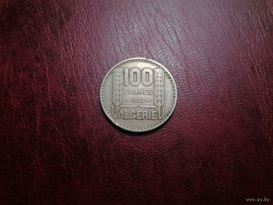 Алжир 100 франков 1952