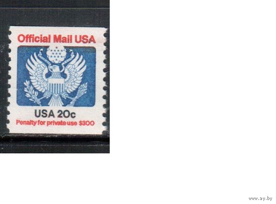 США-1983, (Мих.103С) , ** , Герб, Служебные марки