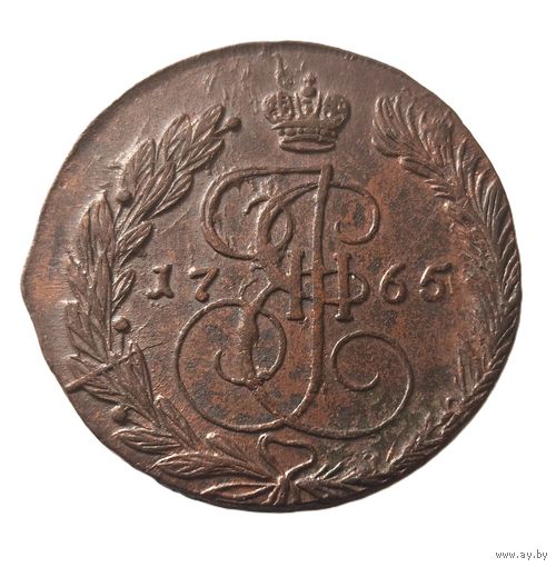 5 КОПЕЕК 1765 ЕМ