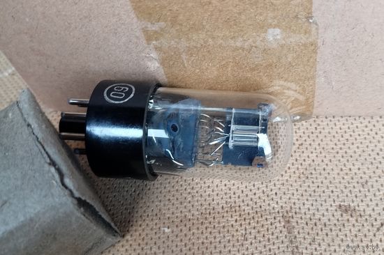 Радиолампа 6Х6С - Двойной диод с отдельными катодами в стеклянном корпусе