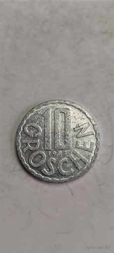 Австрия 10 грошей  1987