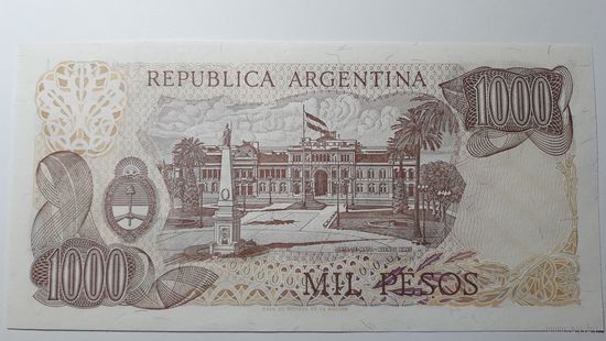 Аргентина, 1000 песо. Серия I. UNC.