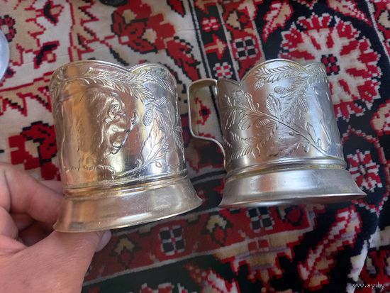 Подстаканник зубр СССР алюминий