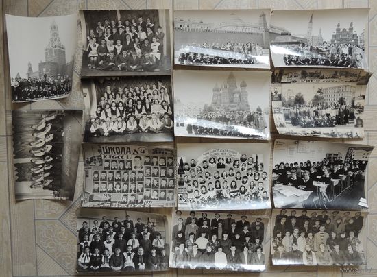 Фото "Школа великой страны -СССР", 14 шт.