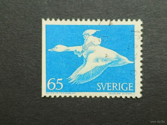 Швеция 1971. Нильс Хольгерссон. Гуси.