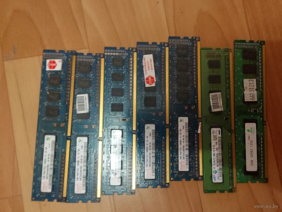 DDR3 2gb,10 планок,30р за все