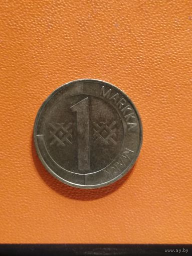 Финляндия, 1 марка 1994 год, KM# 76