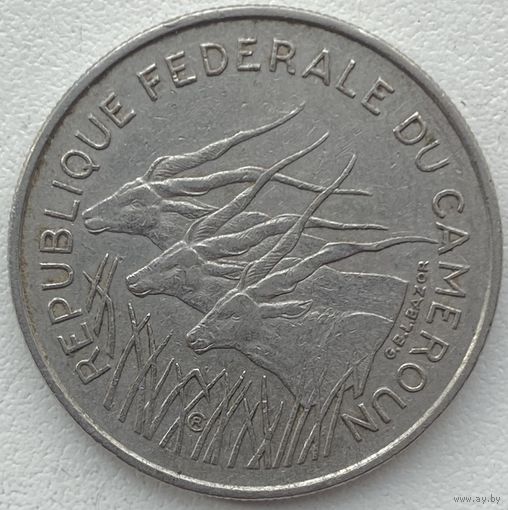 Камерун 100 франков 1971 г.
