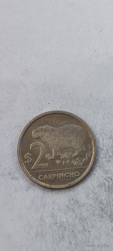 Уругвай 2 песо 2019