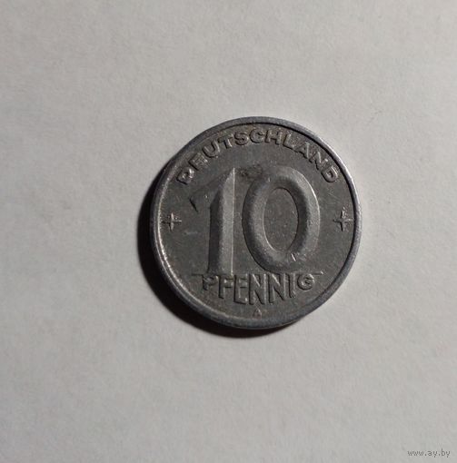 ГДР 10 пфеннигов 1948А
