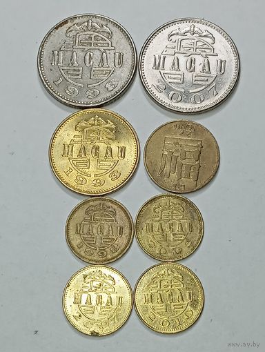 Макао 1 патока 1998 , 2007 года и 50 Аво 1993 и 10 Аво 1988 , 1998 , 2005 , 2007 , 2010 года .