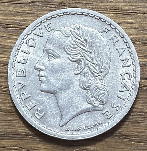 5 Франков Франция 1947г.