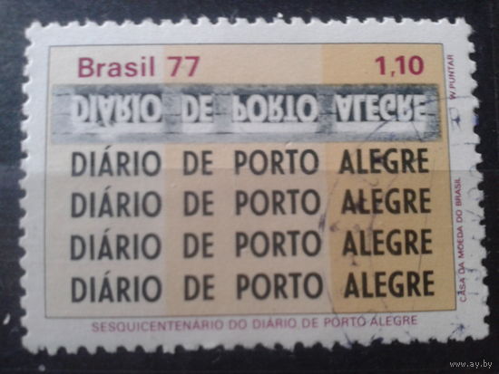 Бразилия 1977 150 лет Porto Alegre.