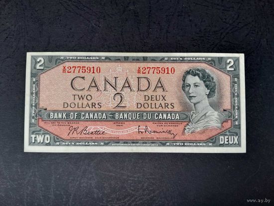 2 доллара 1954 года. Канада. Распродажа.