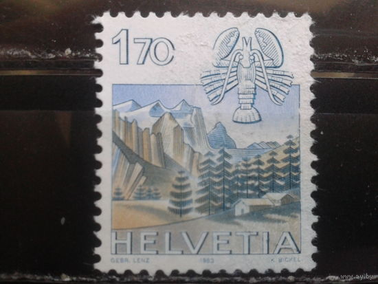 Швейцария, 1983, Рак*, Михель 2,20 евро