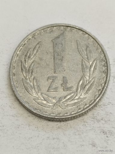 Польша 1 злотый 1985