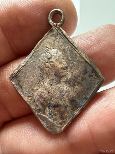 Медаль. "В память войны с турками " 10 июля 1774г . РЕДКОСТЬ. СЕРЕБРО.