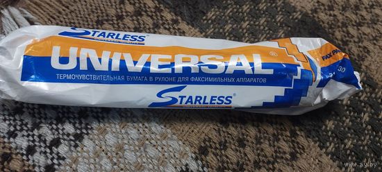 Бумага для факса Universal Starless, 210 12 30 мм