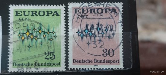 РАСПРОДАЖА ГЕРМАНИЯ 1972г. Полная серия. Гаш.