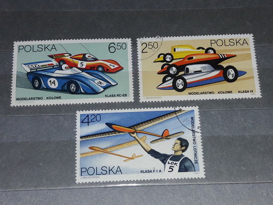Польша 1981 Спорт. Спортивное моделирование. 3 марки