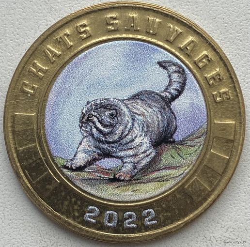 Тромлен 3 франка 2022 г. Снежный барс