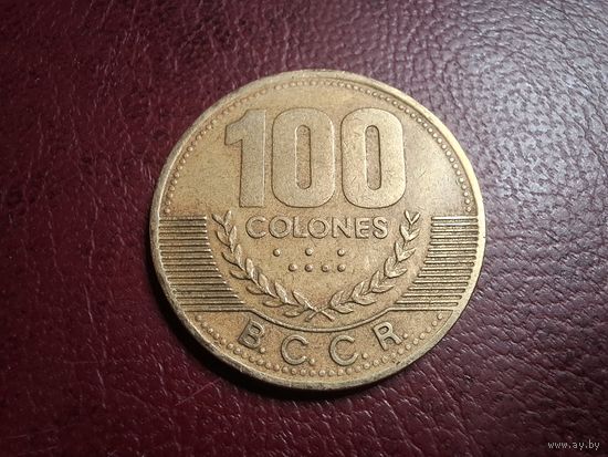 Коста-Рика 100 колонов 2000