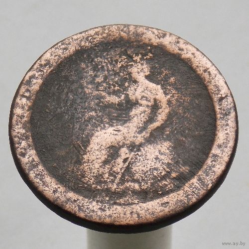 Великобритания 1 пенни Георг III