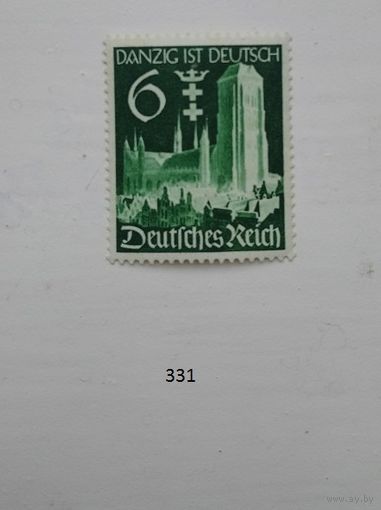 Марки. Германия. Рейх. 1939г.