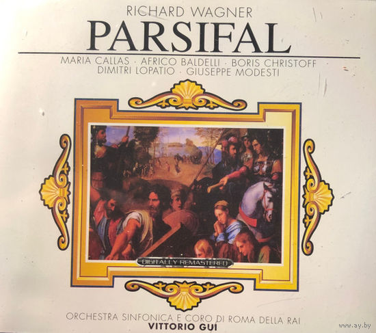 Richard Wagner,Maria Callas,Africo Baldelli,Boris Christoff,Dimitri Lopatto,Giuseppe Modesti,Orchestra Sinfonica E Coro Di Roma Della RAI,Vittorio Gui Parsifal