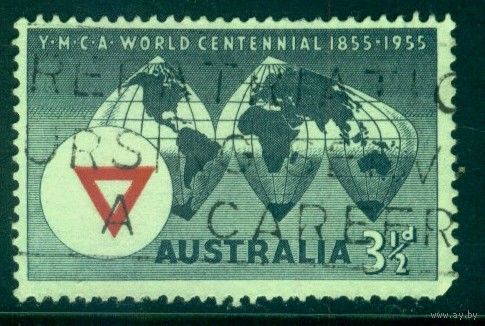 Австралия - 1955 [Mi. 256] Гашеная (AU03)