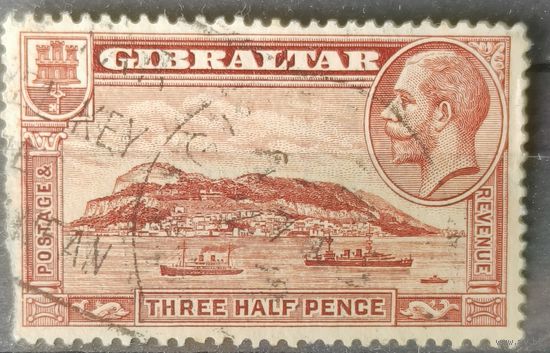 Гибралтар 1931-1933г. Британские колонии