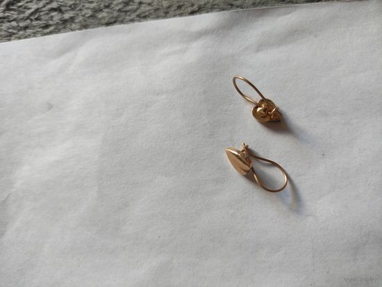 Серьги СССР.