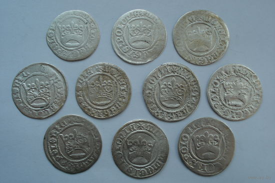 Полугроши коронные Александра Ягеллончика