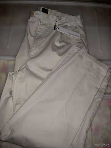 Брюки светлые Calvin Klein 100% оригинал из США size 34