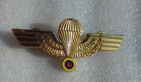 Знак  парашютистов Эквадор.