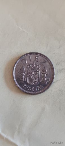 Испания 10 песет 1983