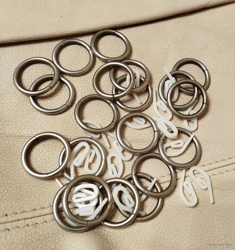 Кольца металические для штор, с рубля