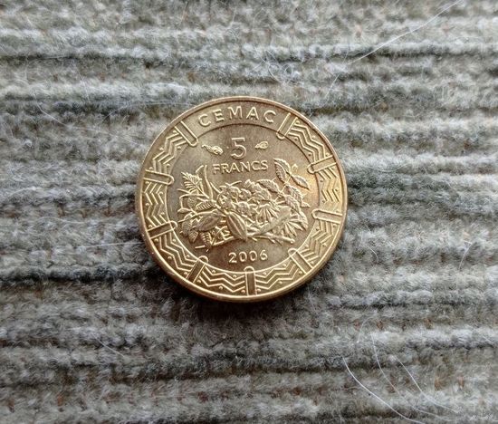 Werty71 Центральная Африка 5 франков 2006