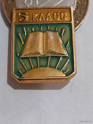 Значок " 5 класс "