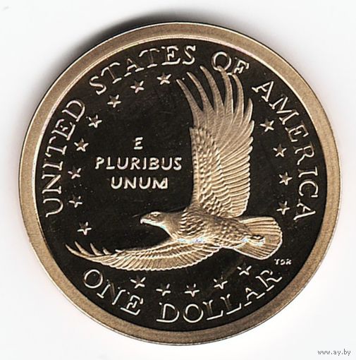1 доллар США 2003 год Сакагавея Парящий орел двор S _состояние Proof