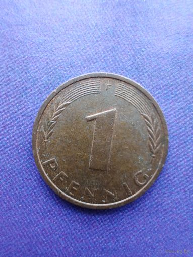 Германия ФРГ 1 пфенниг 1976 F