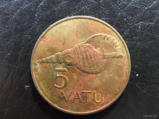 Вануату. 5 вату.1990. С 20 копеек. Распродажа коллекции. Смотрите другие лоты.