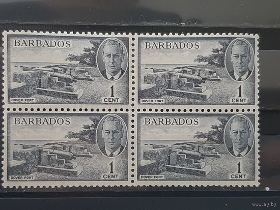 БАРБАДОС 1950г. Чист**