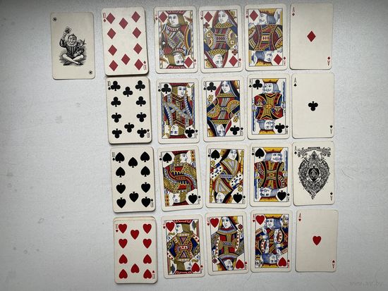 Карты игральные антикварные, Goodall&Son Ltd, London.