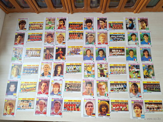 ULKER FINAL 90 ФИНАЛ - футбол чемпионат мира 1990 - сборные и игроки - СССР, Голландия, Германия, Аргентина, Италия - Марадона, Баджо, Ван Бастен, Гуллит, Беланов, Маттеус Maradona Gullit van Basten