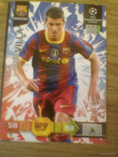 DAVID VILLA--Барселона Испания-лига чемпионов-2011