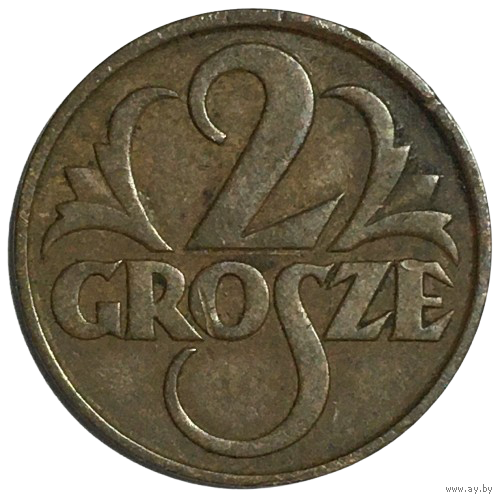 Польша 2 гроша, 1928