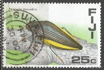 Фиджи. Жук пилильщик-ткач. 1987г. Mi#569.