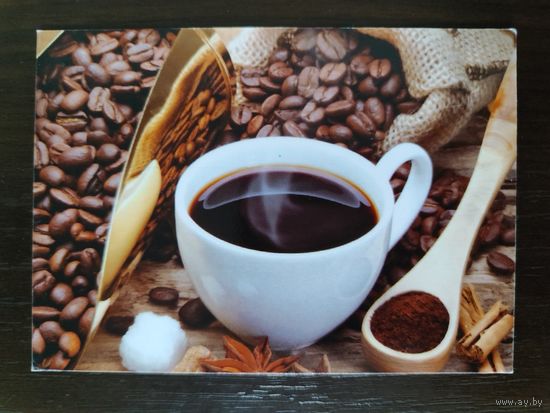 Календарик карманный Кофе